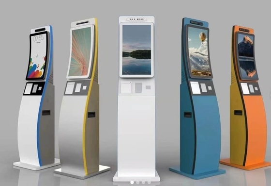 الباركود الخدمة الذاتية ATM الدفع كشك آلة النقدية متقبل إعادة التدوير التلقائي
