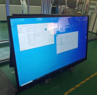 شاشة LCD ذكية للفصول الدراسية السبورة التفاعلية الرقمية الإلكترونية 86100 بوصة