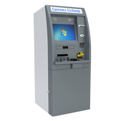 نقدًا وصرفًا نقديًا للخدمة الذاتية لبنك ATM Kiosk كشك دفع فاتورة 19 بوصة