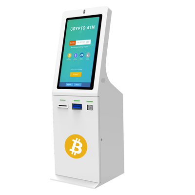 الخدمة الذاتية 32 بوصة بيع وشراء Bitcoin ATM Kiosk Cash Exchange Machine BTM